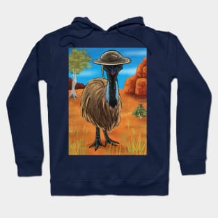 Emu war Hoodie